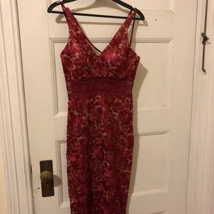Wine laced dress